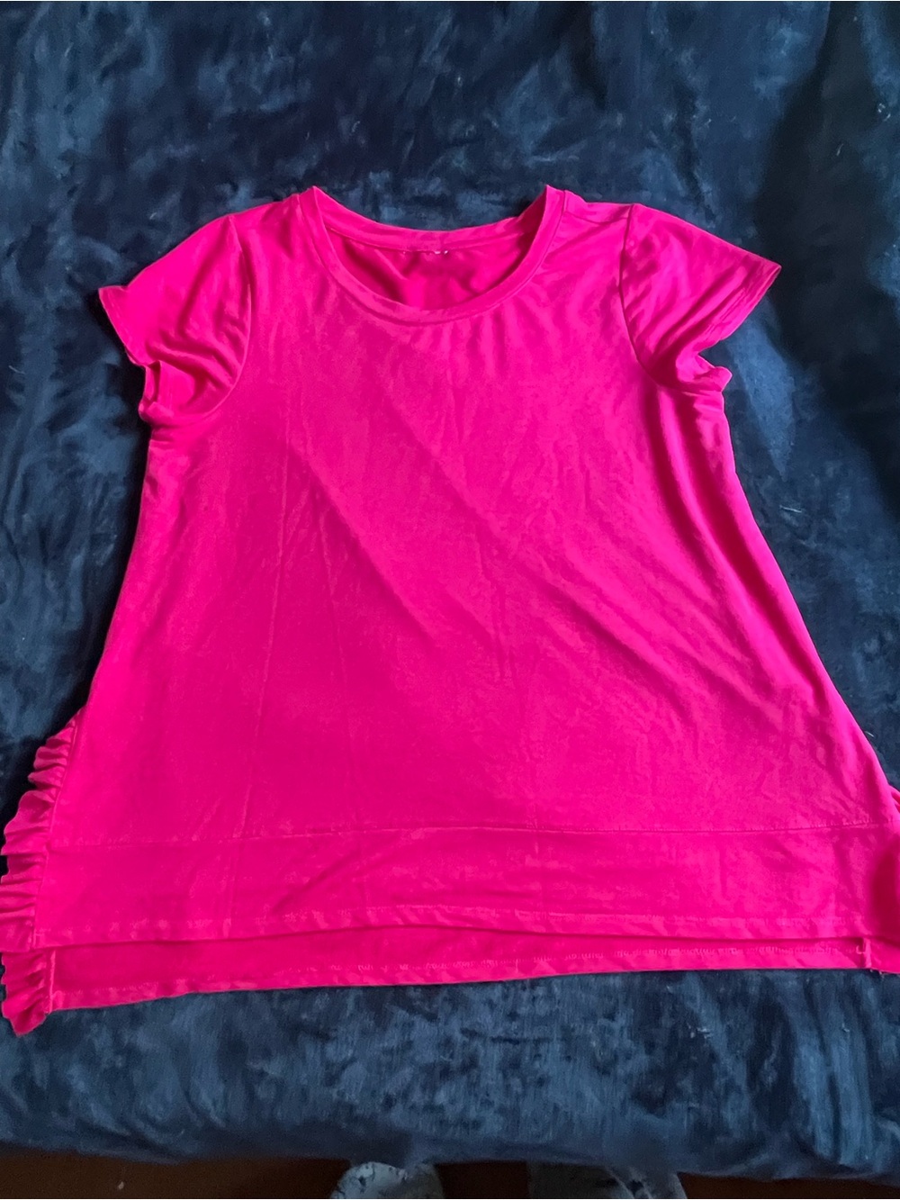 Women’s Hot Pink Short Sleeve Tee size 1X